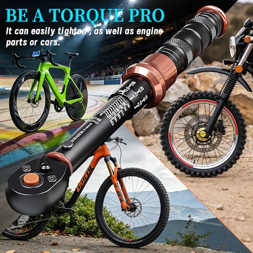 Image of Torque Wrench 1 /4-Inch Drive Dual Range Scales 20-240 In.lb /2.3-27.1Nm | ±3% Precision, 72 tooth Dual-direction Torque Wrenches for MTB, E-Bike, Moto Maintenance