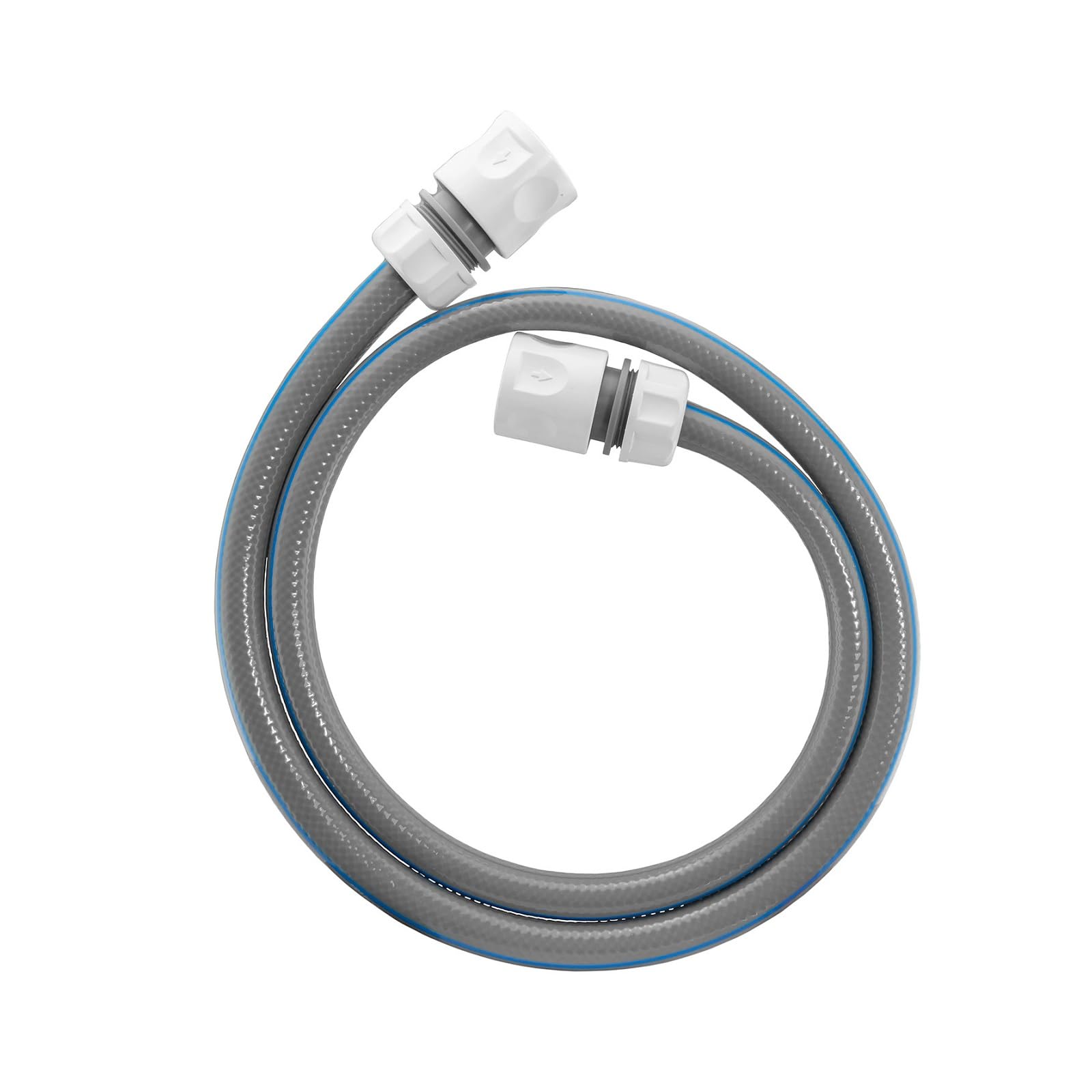 Garden Hose + 2 Universal Connectors - Versatile and Durable 4-Layer Garden Hosepipe - Heavy Duty Use - Steady Water Flow - 1/2" Internal Diameter