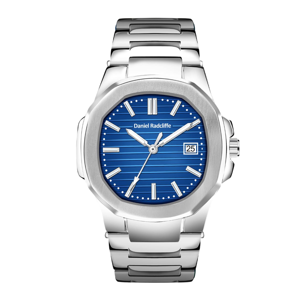 Daniel Radcliffe Silver Stainless Steel Analog Men’s Watch Blue