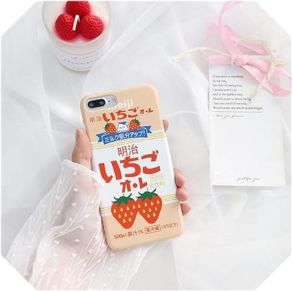 Amazon 新しいかわいいイチゴミルク電話ケースiphone 11プロマックスxr X Xsマックスケース漫画ハードカバーiphone X 8 6 S 6 7プラスケースfunda Style 2 For Iphone Xsmax ケース カバー 通販