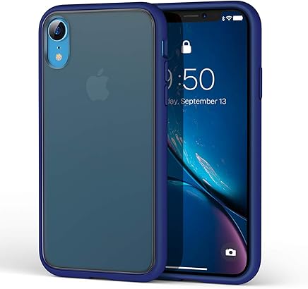 Funda iPhone XR, Anti-Rasgu?o Cover Carcasa Anti-Golpes Bumper Case para iPhone 6.1 Inch (Azul) Funda iPhone XR, Anti-Rasgu?o Cover Carcasa Anti-Golpes Bumper Case para iPhone 6.1 Inch (Azul)