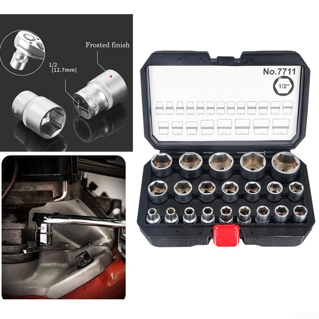 Set Bussole 1/2 Pollice 8-36mm Acciaio Cromo Vanadio