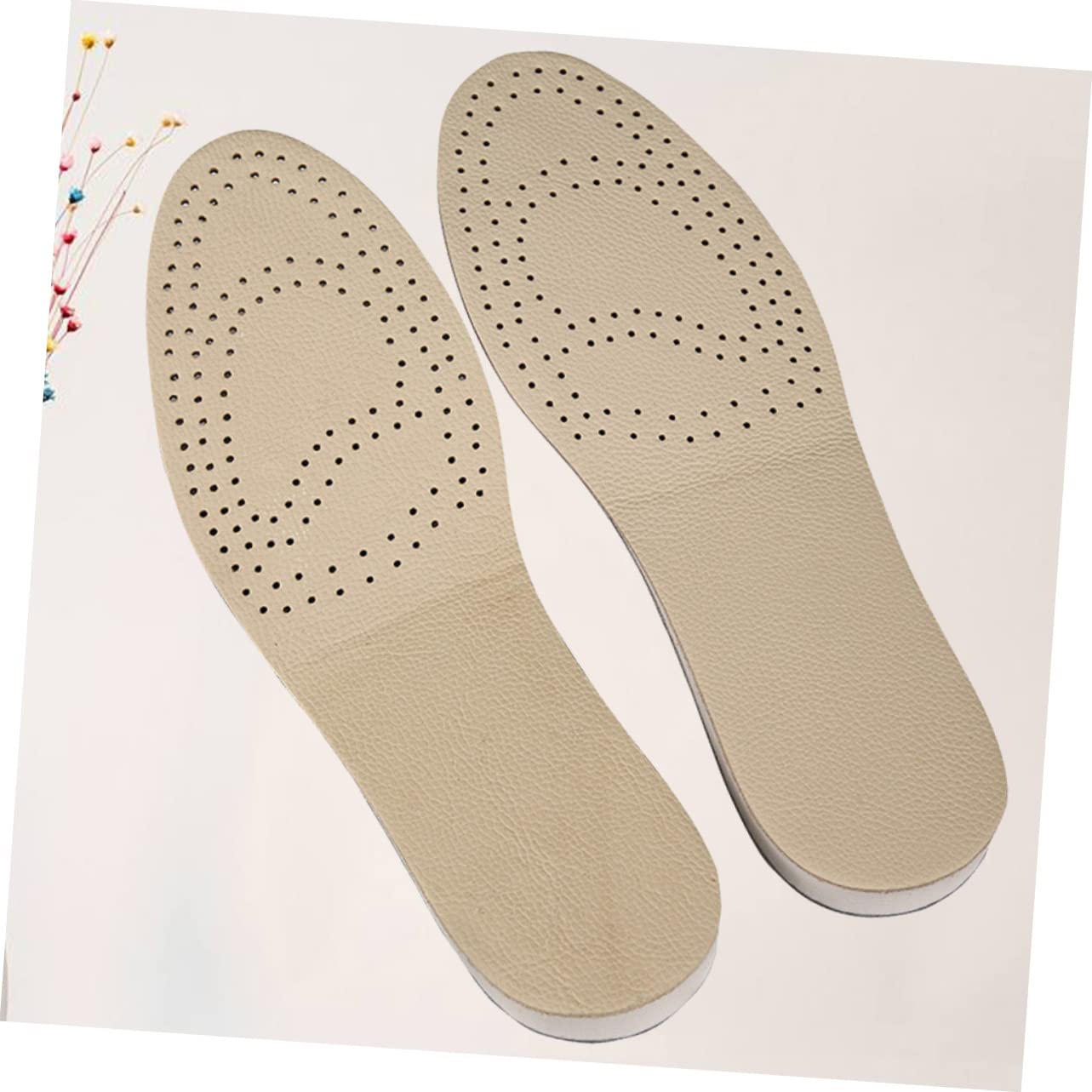 GOOHOCHY 1 Pair Shoes Accessories Heel Lift Inserts Steam Mops for Floor Cleaning Heel Lift Insoles Taller Shoe Inserts Shoe Lift Height Boosting Insoles Shoe Pads Increased Leather Insole
