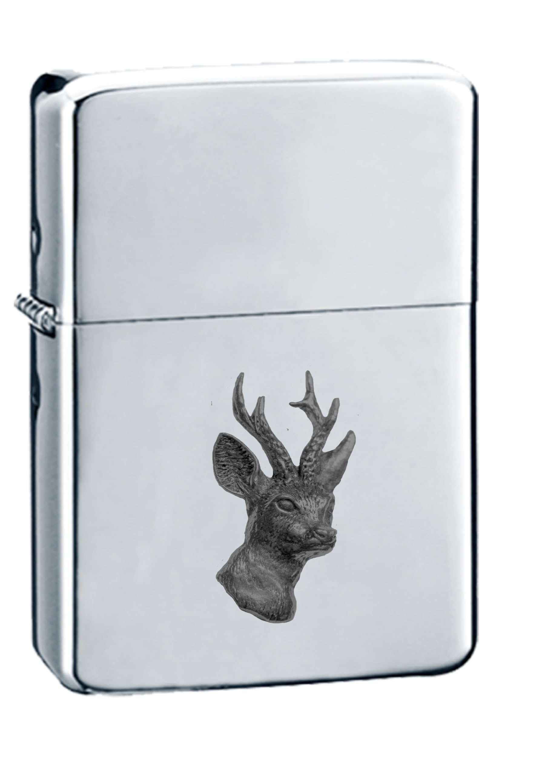 Briquet A9 vintage en étain et chrome argenté, le cadeau parfait pour homme