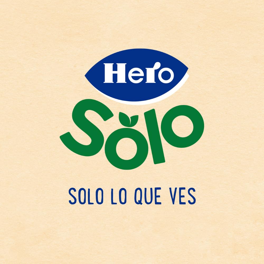 Hero Baby Tarrito Infantil - Tarritos Multifrutas Selectas, Sin Aceite de Palma, Sin azúcares añadidos, Para Bebés desde 4 meses, 100% Fruta, 6 Packs de 4x100gr