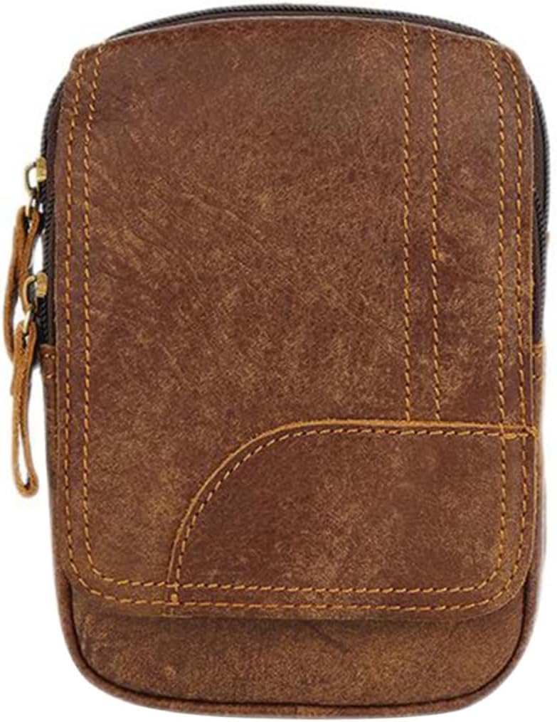 Retro Style Waist Bag Men's Small Crossbody Bag Outdoor Sports Waist Pouch