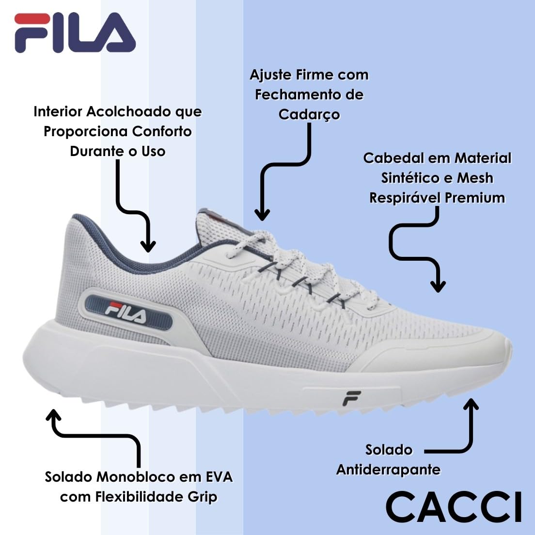 Tênis Fila Step masculino em promoção! Veja a oferta e mais achadinhos de Tênis 3 Hoje é o melhor dia para comprar Tênis Fila Step masculino com aquele preço maroto! Promoção! Aproveite a oferta! 3