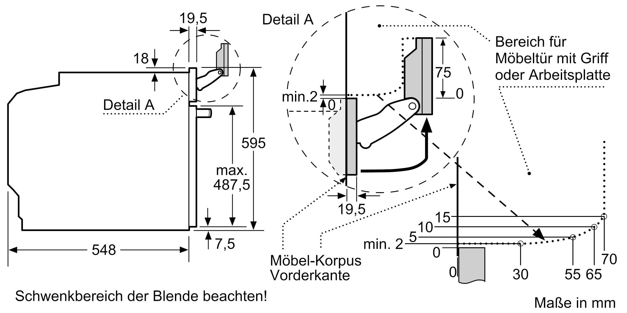 Bosch HRG7764B1 iQ700 Einbau-Backofen mit Dampfunktion, 60x60 cm, Pyrolyse, Hydrolyse, Air Fry, 4D Heißluft, Schwarz