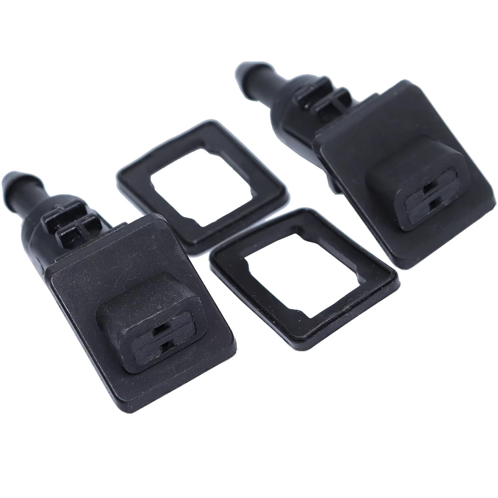 2x Scheibenwaschdüsen Für Kia Ceed ED (2006–2012) – Ersatz Mit OEM 986301H510, Schwarz
