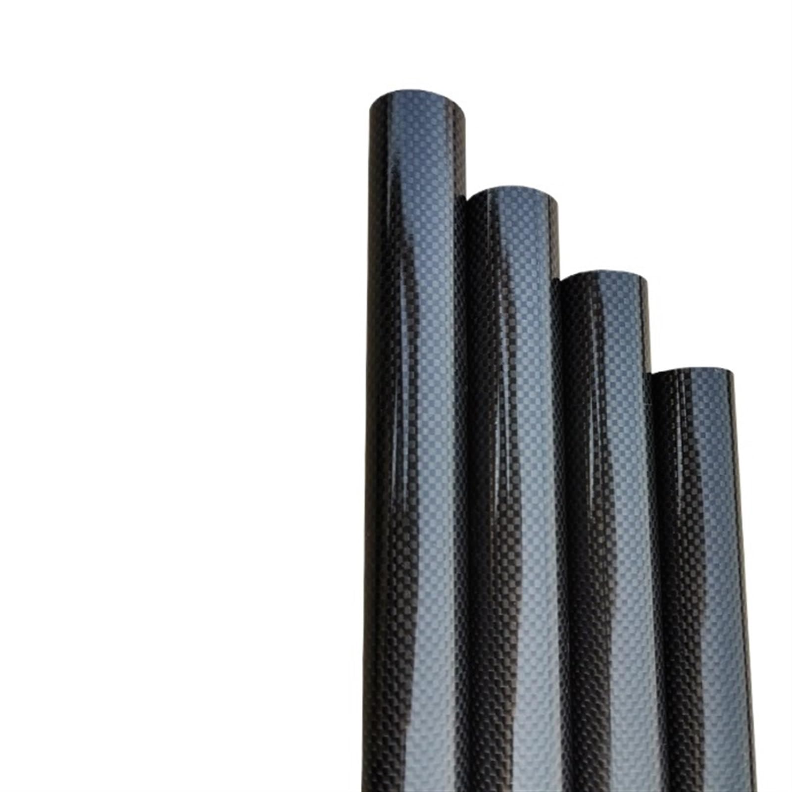 3PC Length 330mm Twill Matte Carbon Fiber Tube Drone Accessories OD4 5 6 8 10 12 14 16 18 20mm CNC Cutting Carbon Fiber Square Tube(6x4mm)