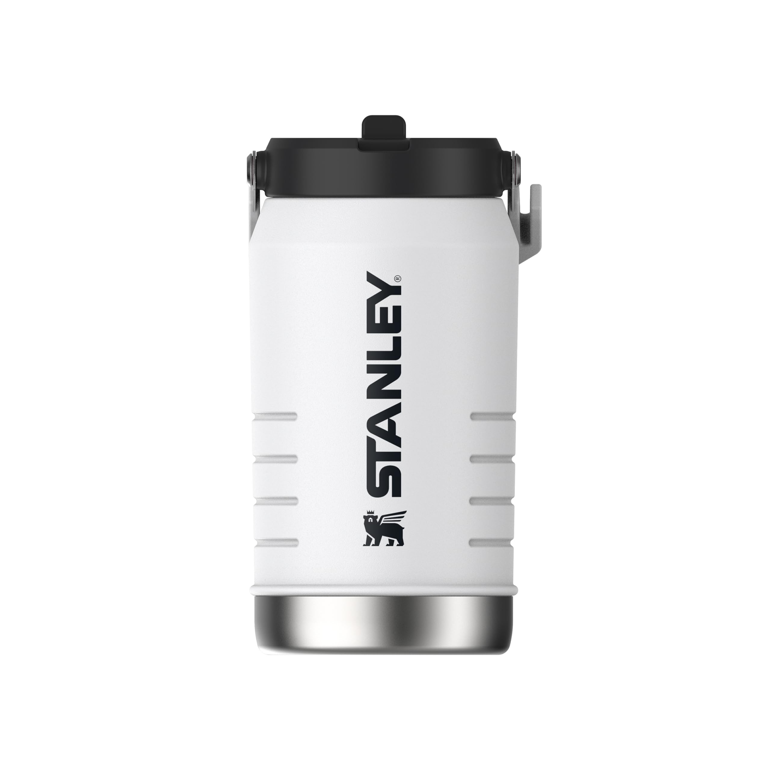 Stanley 1913 Iceflow Flip Straw 2.0 Jug 1.90L - 20 Ore Di Freddo - 4 Giorni Di Freddo - A Prova Di Perdite - Acciaio - Senza BPA - Lavabile In Lavastoviglie - Bottiglia Termica Palestra - Chalk