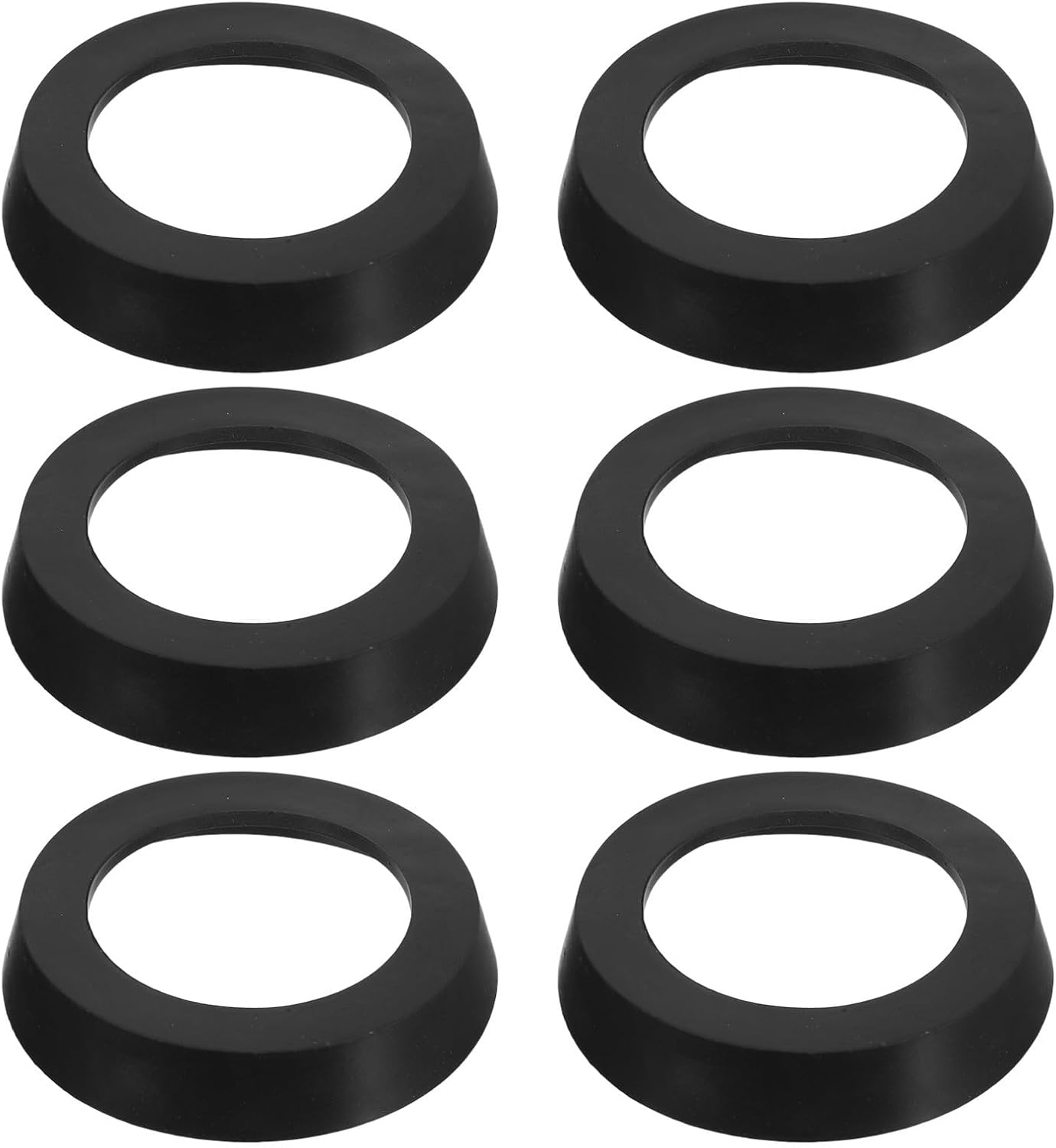 6pcs Rubber Pitcher Pump Seal Cups Replacement Parts Kit for Manual Hand Pump, Wear Resistant and Withstands High Pressure, Suitable for Agricultural and School Use
