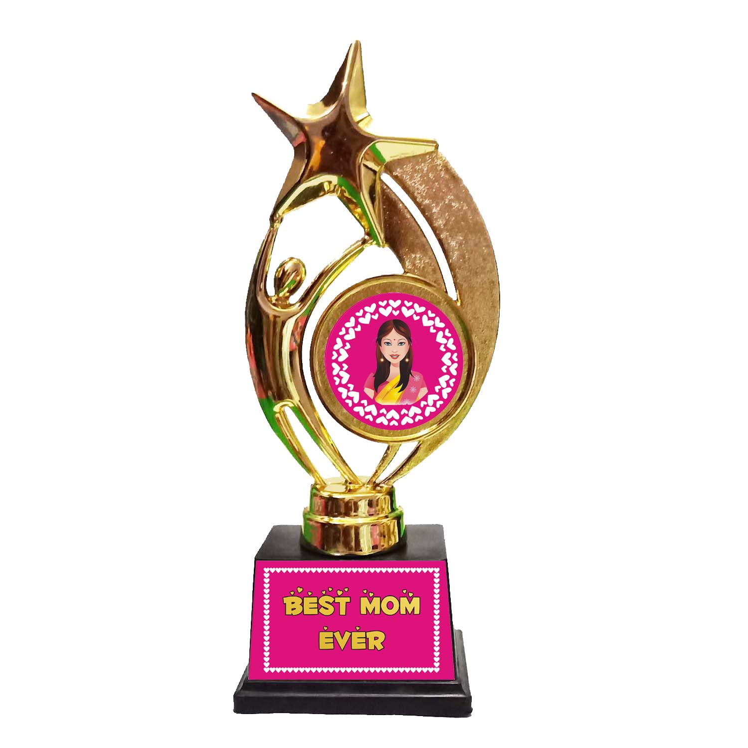 Gifts Bucket Birthday Gift for Mom Best Mom Ever Trophy Medal Award for Mother (B09SV8RBVC) Amazon Price History, Amazon Price Tracker