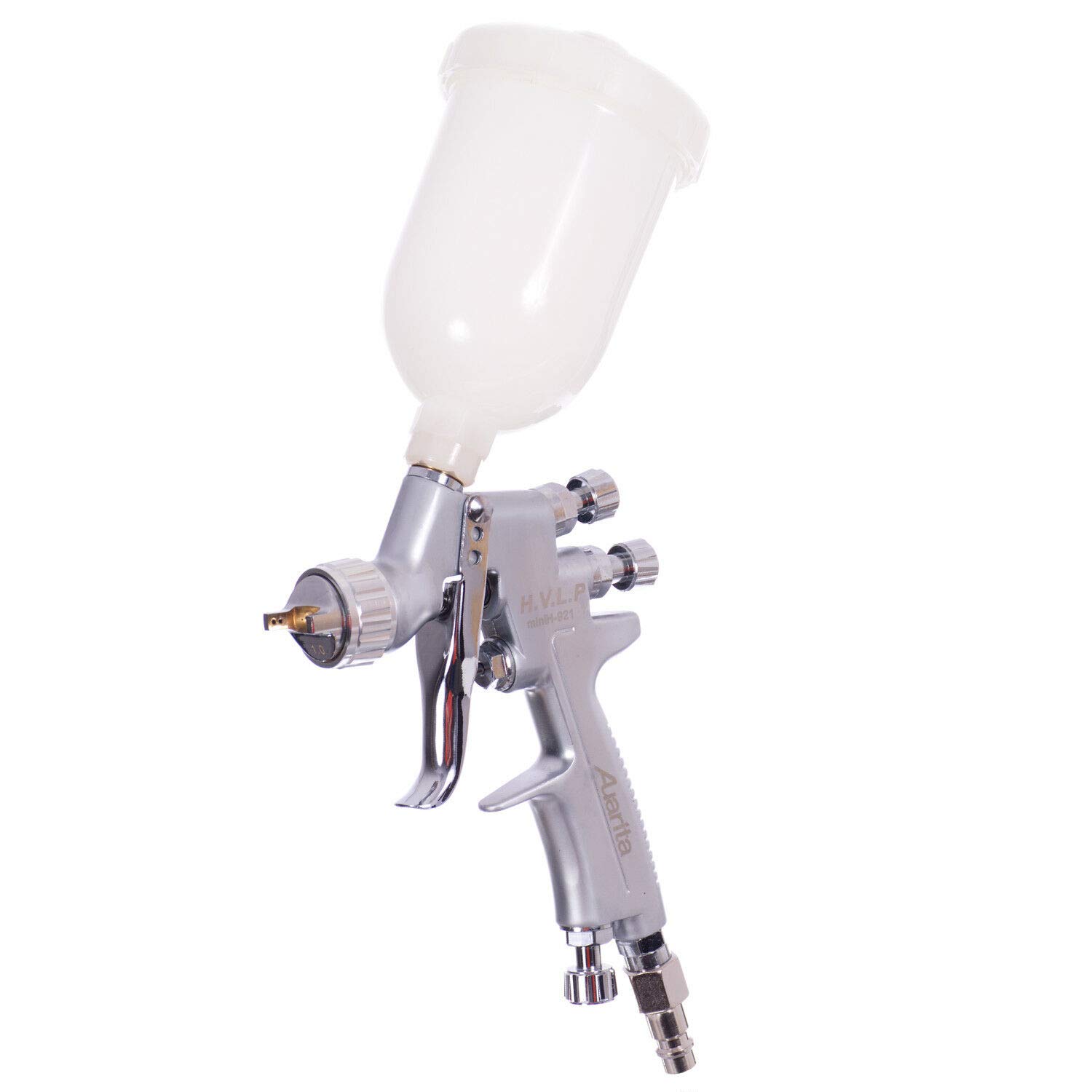 MINI HVLP Lackierpistole Düse Sprühpistole Spritzpistole Düsen 0,5 + 1,0