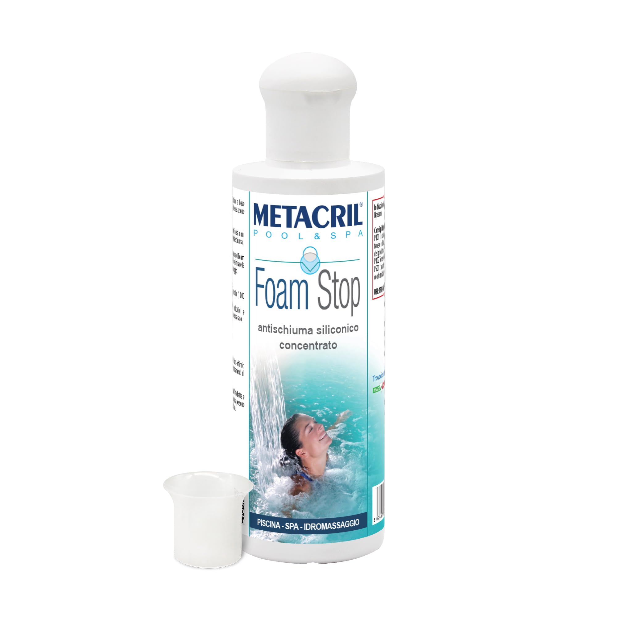 Metacril Easy Kit Oxi, tratamiento completo a base de oxígeno sin cloro, en pastillas de 20 g, ideal para spa, hidromasaje y piscina de todas las marcas, tamaños y modelos