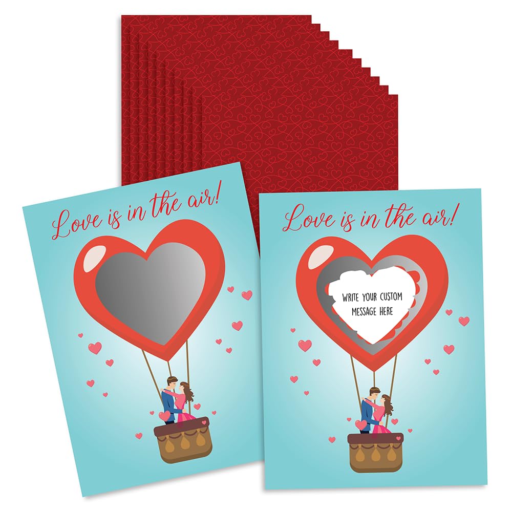 My Scratch Offs 20 Pack Love is in the Air DIY Make Your Own Scratch Off Cards