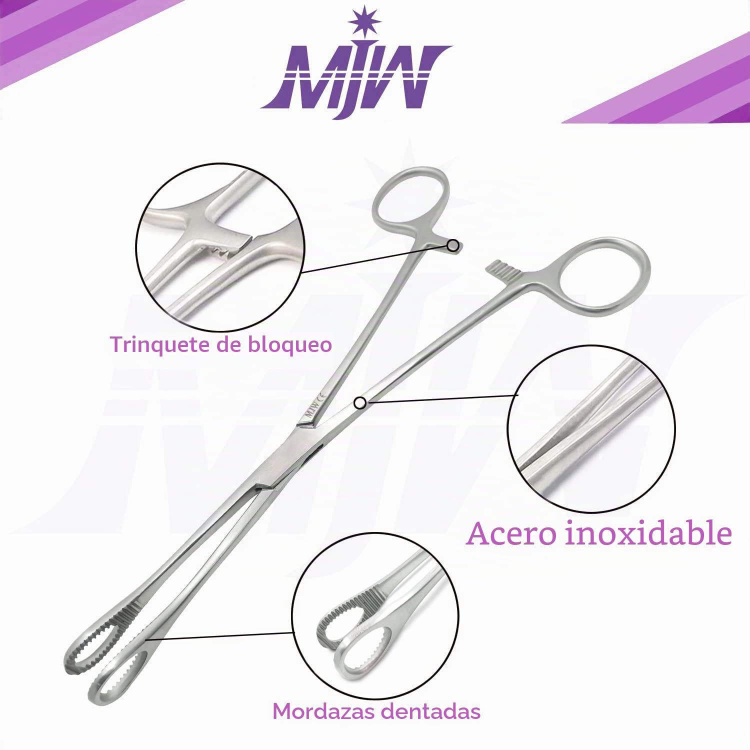 Cerrado Ronda Esponja Pinzas Cuerpo Joyería Piercing Titulares Herramienta Profesional Anillo Apertura y Cierre Alicates Acero Inoxidable