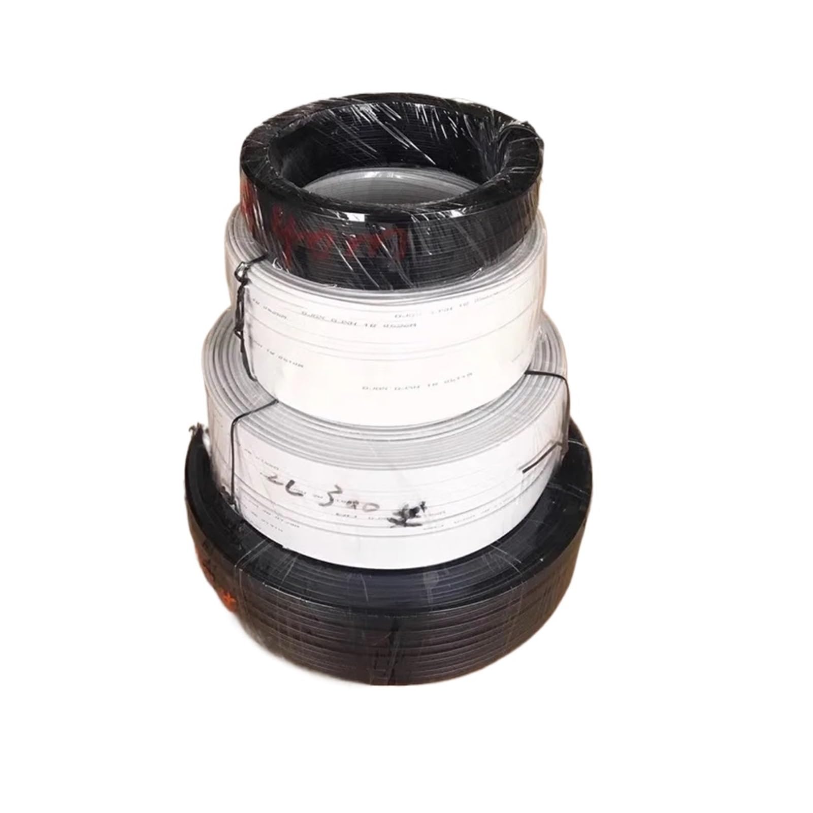 Câble de chute en fibre optique d'extérieur, cordon de raccordement en fibre optique, 1/2/4 cœurs, 3 acier, mode unique, sans connecteur, 50 m (1 conducteur noir)