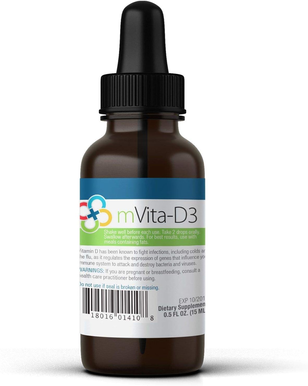 New Premium Vitamin D3 with K2 Liquid Drops – Includes Organic Aloe Vera, Goji for Absorption – Supports Immune & Bone Health – 4,833 IU of D3 & 63mcg of K2 MK7 Per Serving