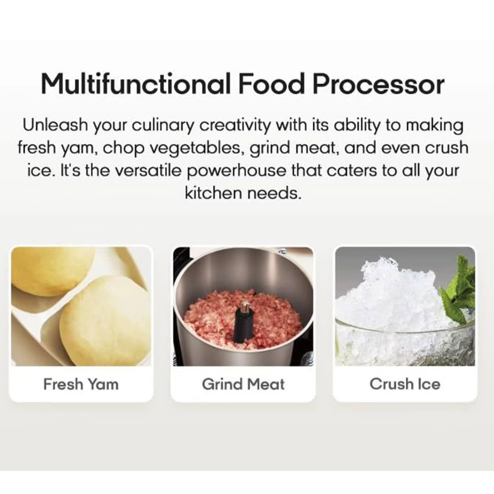 Electric Automatic Swallow Food Maker 6L, Macchina Per Fufu Per Cucina Africana, Banku, Ugali, Amala, Semolino, Purè Di Patate, Macchina Per Pounded Yam In Acciaio Inossidabile Per 5 A 6 Persone