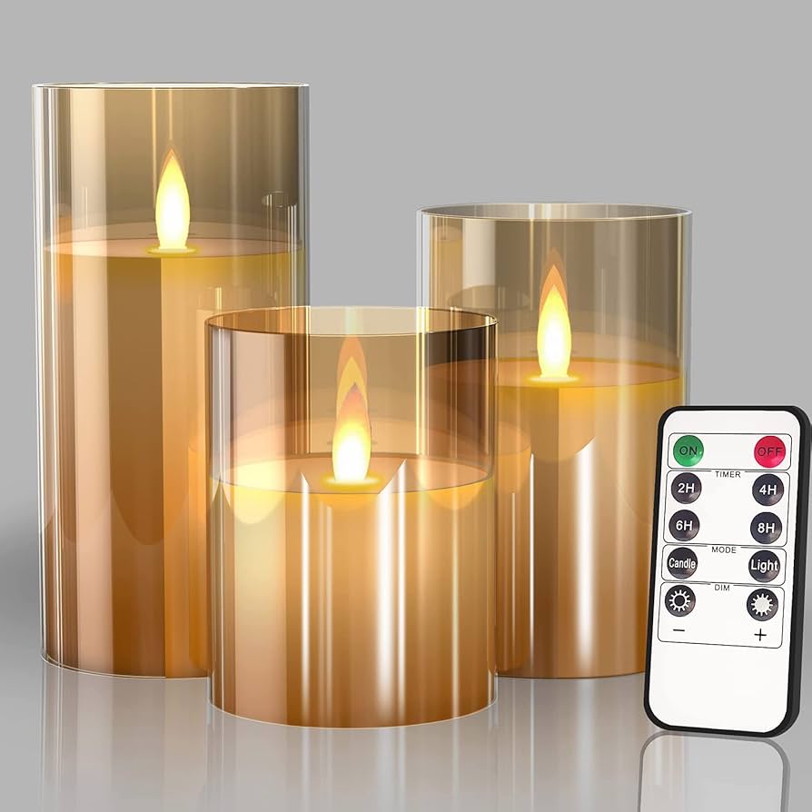 Amazon.co.jp : MELEJIA LEDキャンドルライト ロウソク ゆらぎ