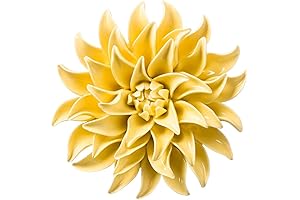Vivaterra Ceramic Wall Flowers: Home Décor at Its Finest