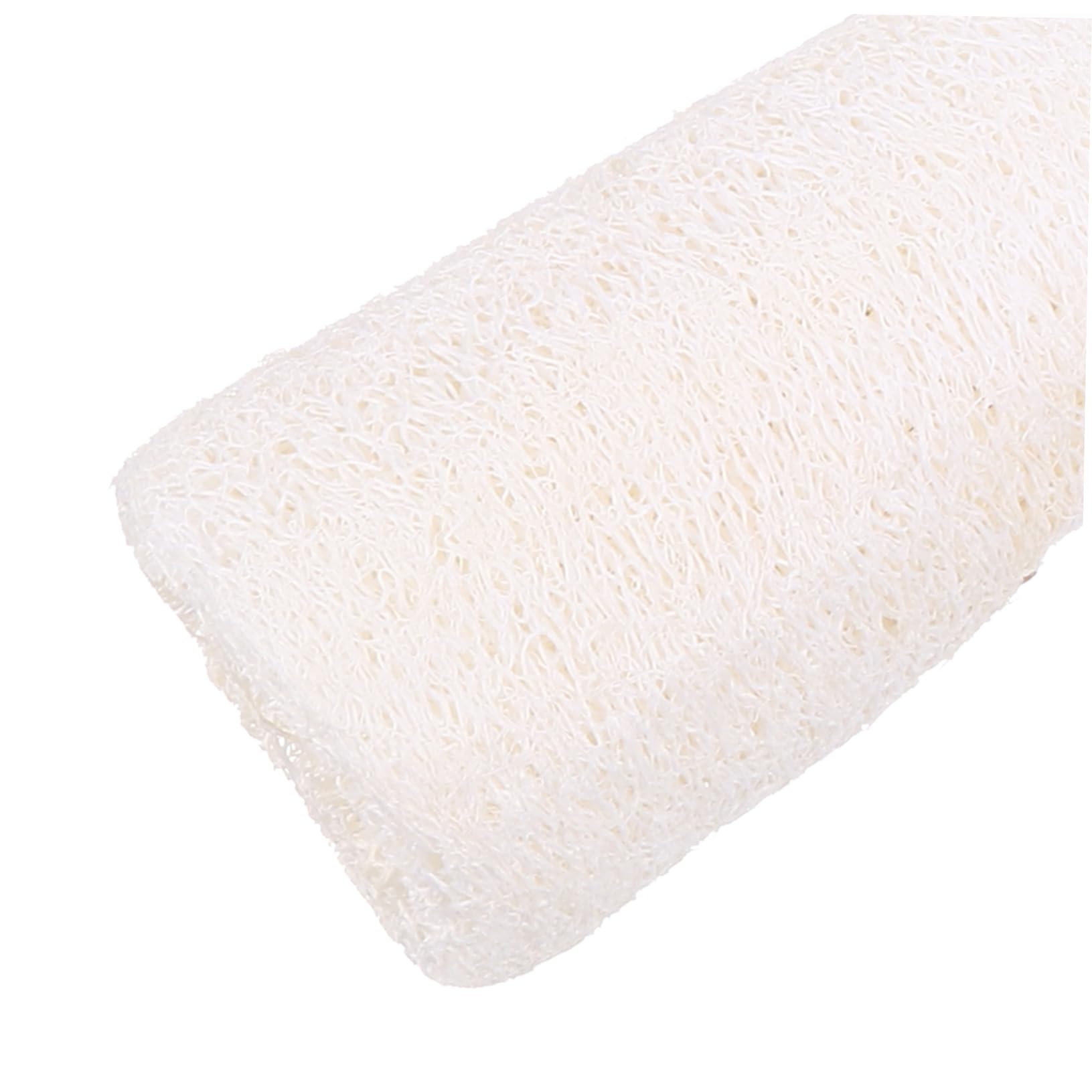 Healeved 2piezas Cepillo De De Luffa Natural Mango De Exfoliante y Limpiador Corporal Para Baño y Cuidado Piel Para Espalda y Cuello