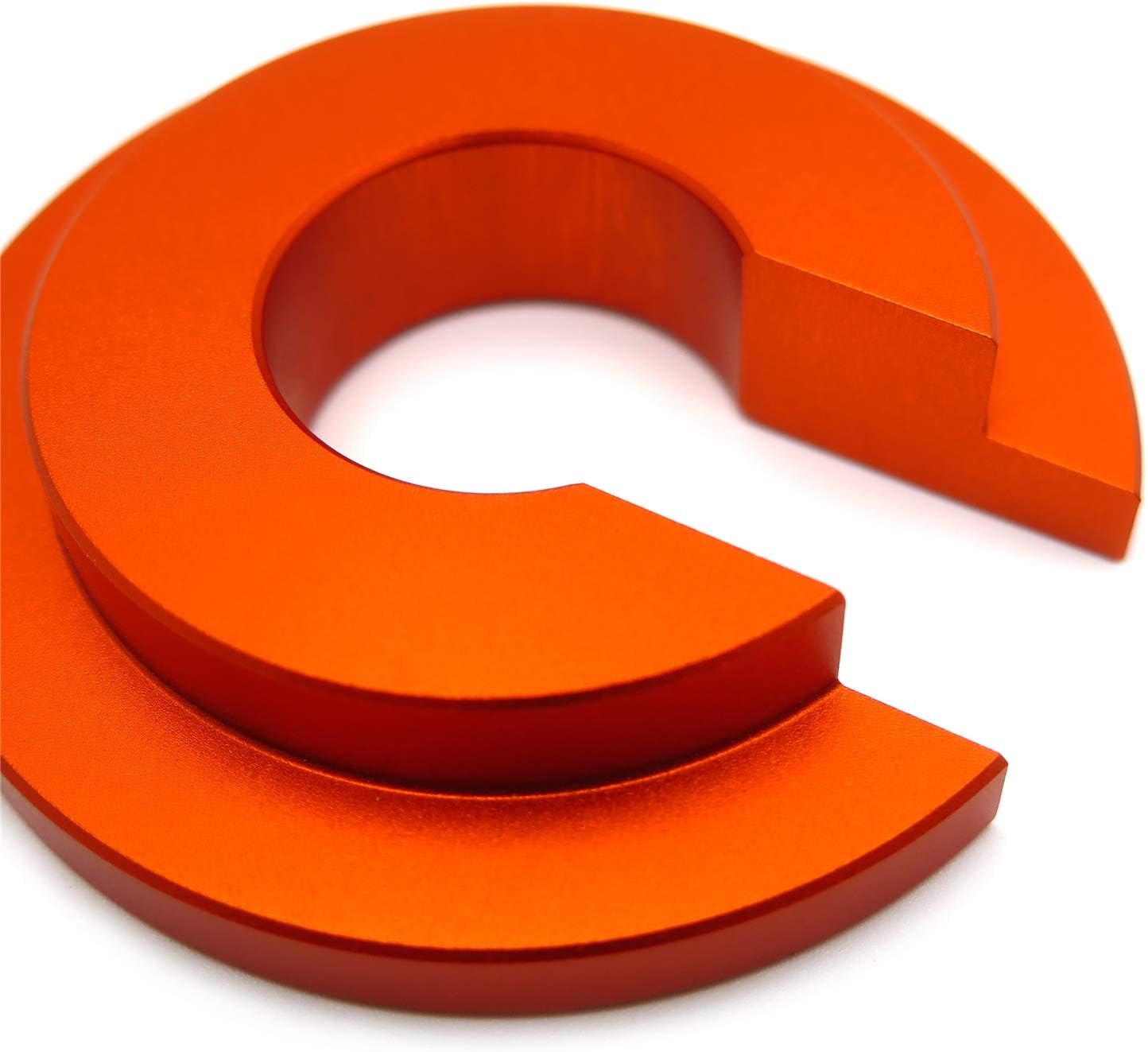 XKMT- CNC Aluminum Rear Lowering Kit 20mm Billet Suspension Lowering Kit Compatible with 1290 Super Adventure 2015-2016 Super Adventure R/S 2017-2019 Orange [P/N: GZSP-K1-011]