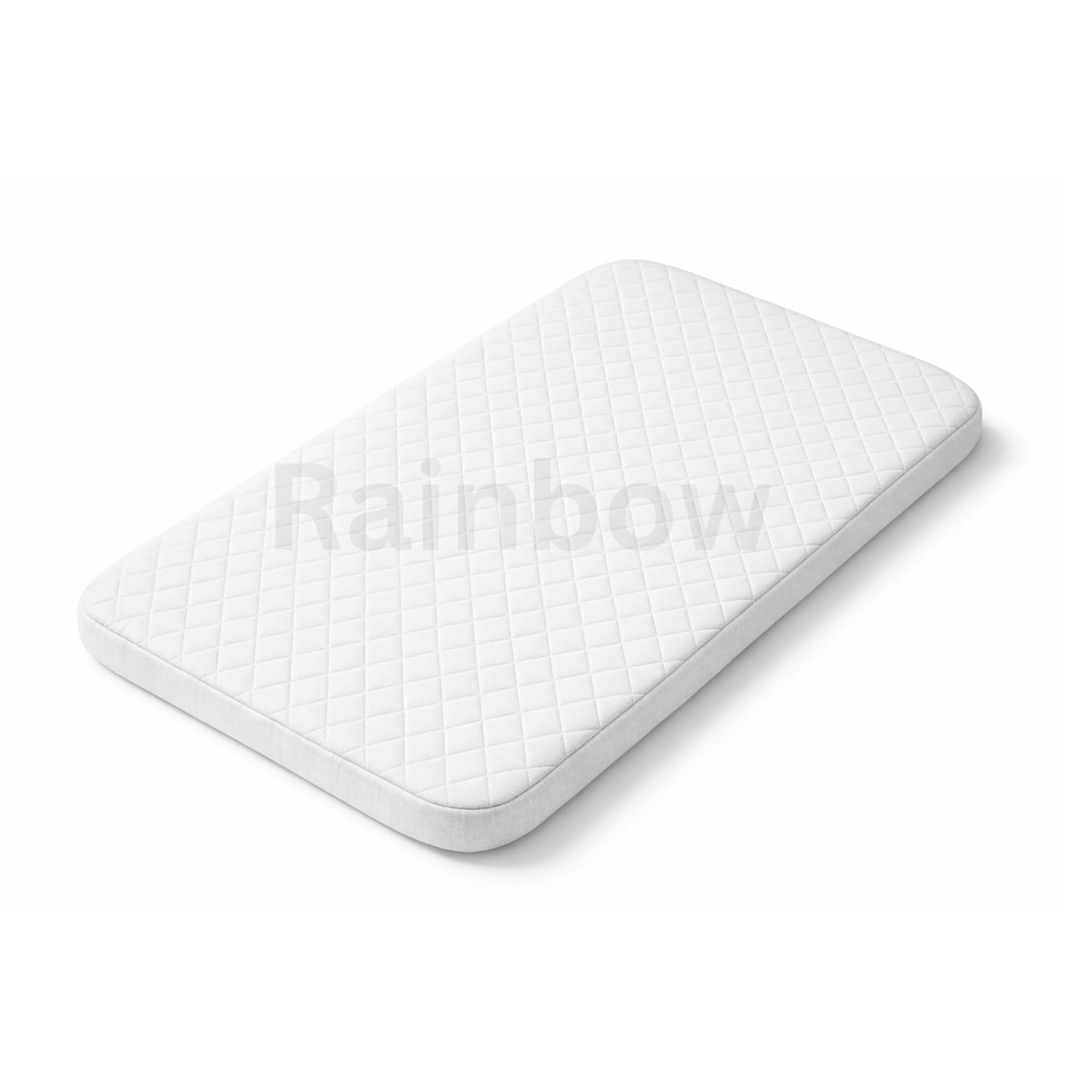 Next2Me Compatible Mattress for Chicco & Tutti Bambini Next to Me Crib – Washable Hypo-Allergenic, Removable Quilted Cover, Extra Thick 4 Inch Firm Support (83 X 51 X 10 CM)