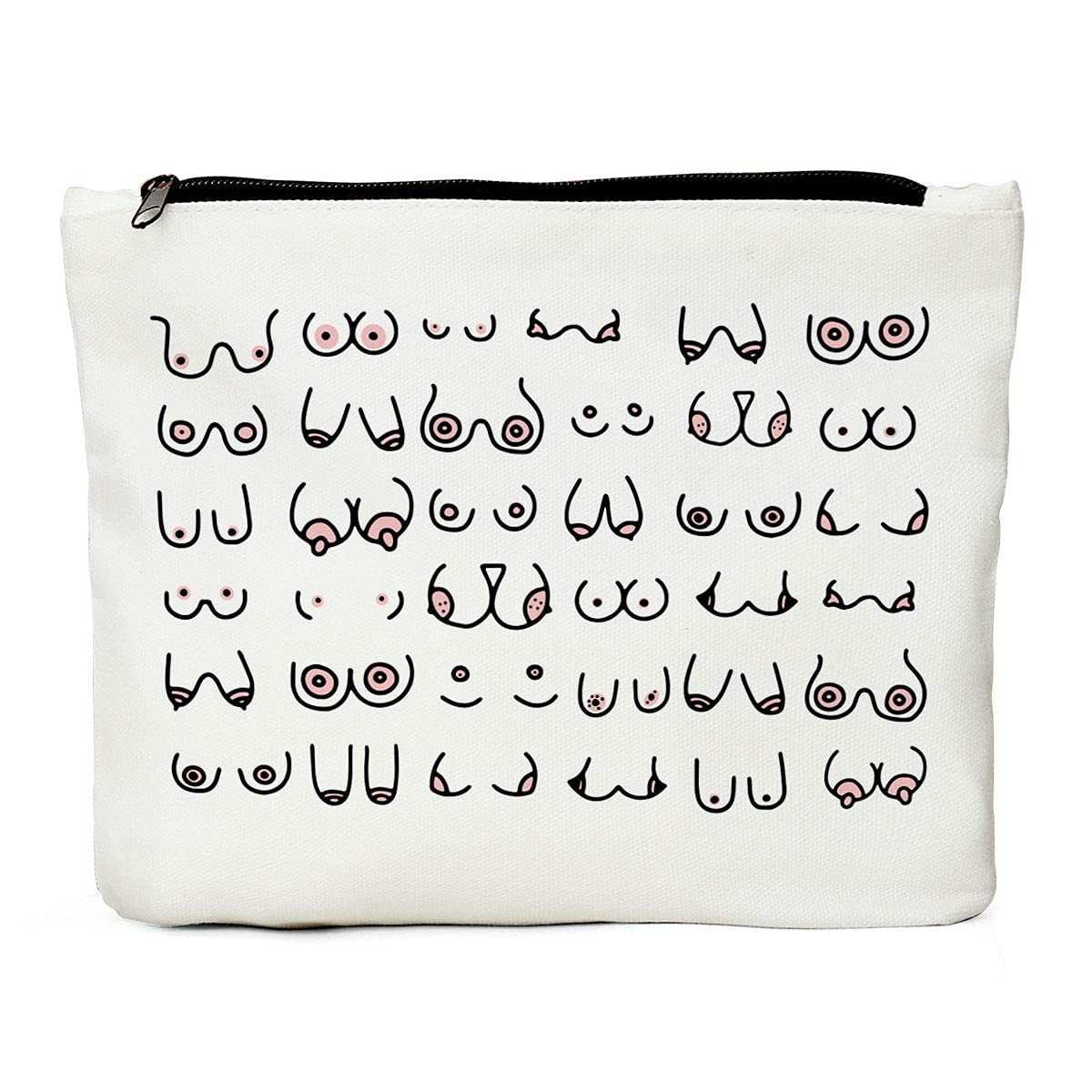 Funny Gifts for Women Bride Gifts Bridesmaid Gifts, Bridesmaid Proposal Gifts, Bride to Be Gifts, Engagement Gifts for Couples, fiancée Gift for Her, Miss to Mrs. Makeup Bag, Travel Makeup Bag