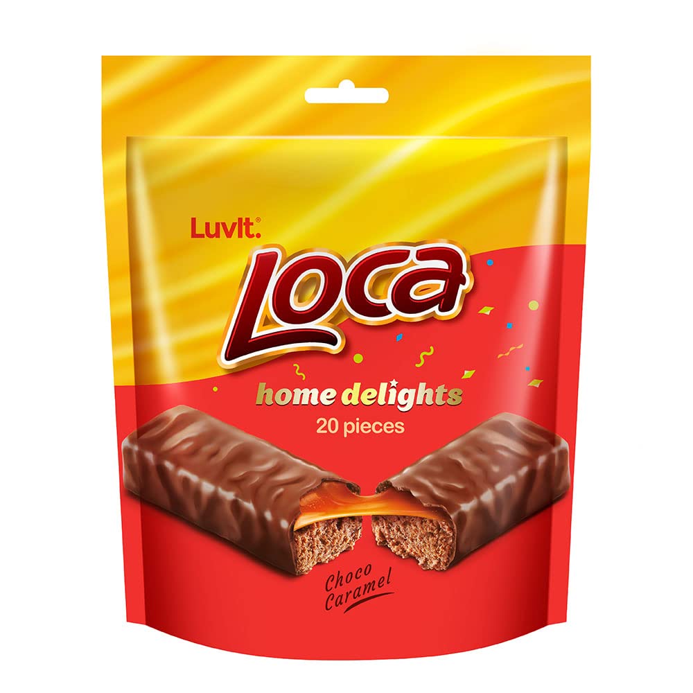 LuvIt Loca Home Delight Chocolate Caramel Bar with Nougat | Premium Chocolate Bars | Ideal for Sharing and Gifting | Perfect for Celebrations and Special Occasions | Pack of 1 – 200g (B09KXWMVPC) Amazon Price History, Amazon Price Tracker