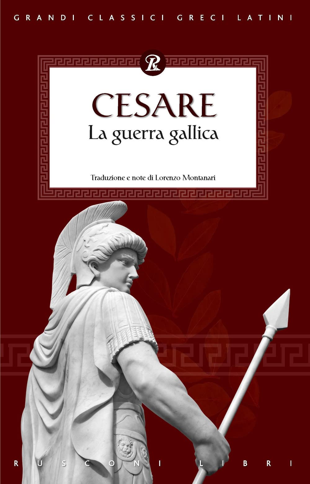 La guerra Gallica : G. Giulio Cesare, Lorenzo Montanari: Amazon.it