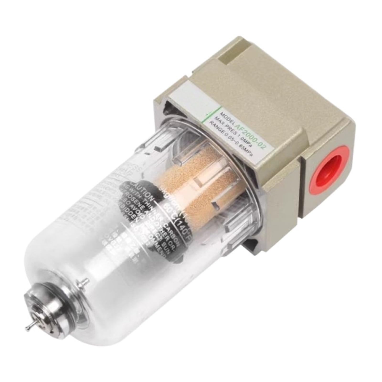 Filtre compresseur AF2000-02 1/4 pour purifier l'air de votre atelier de bricolage