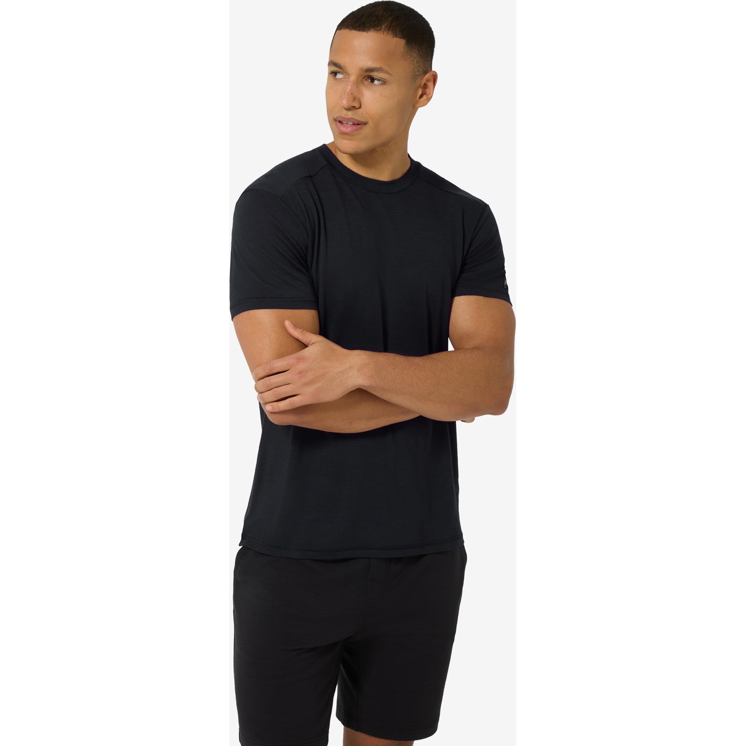 super.natural Maglietta Essential, Jet Black, M