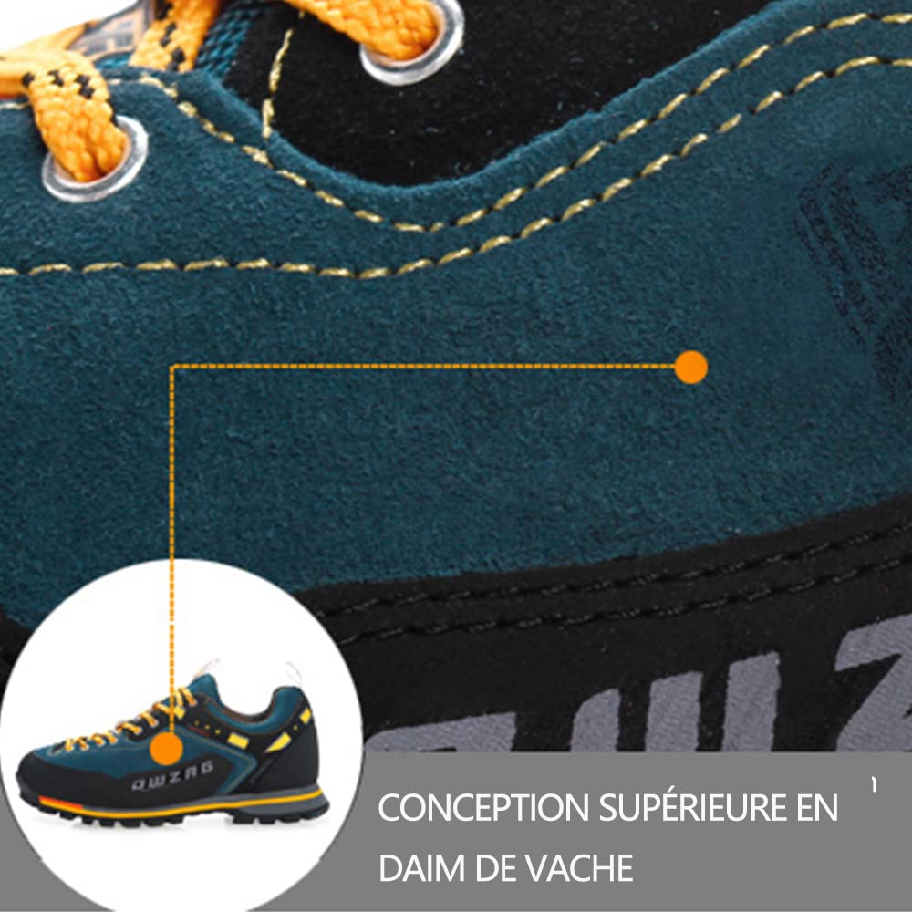 Hommes Chaussures de randonnée Chaussures de randonnée Chaussures Basses Chaussures de Sport Chaussures de Plein air antidérapant et résistant à l'usure