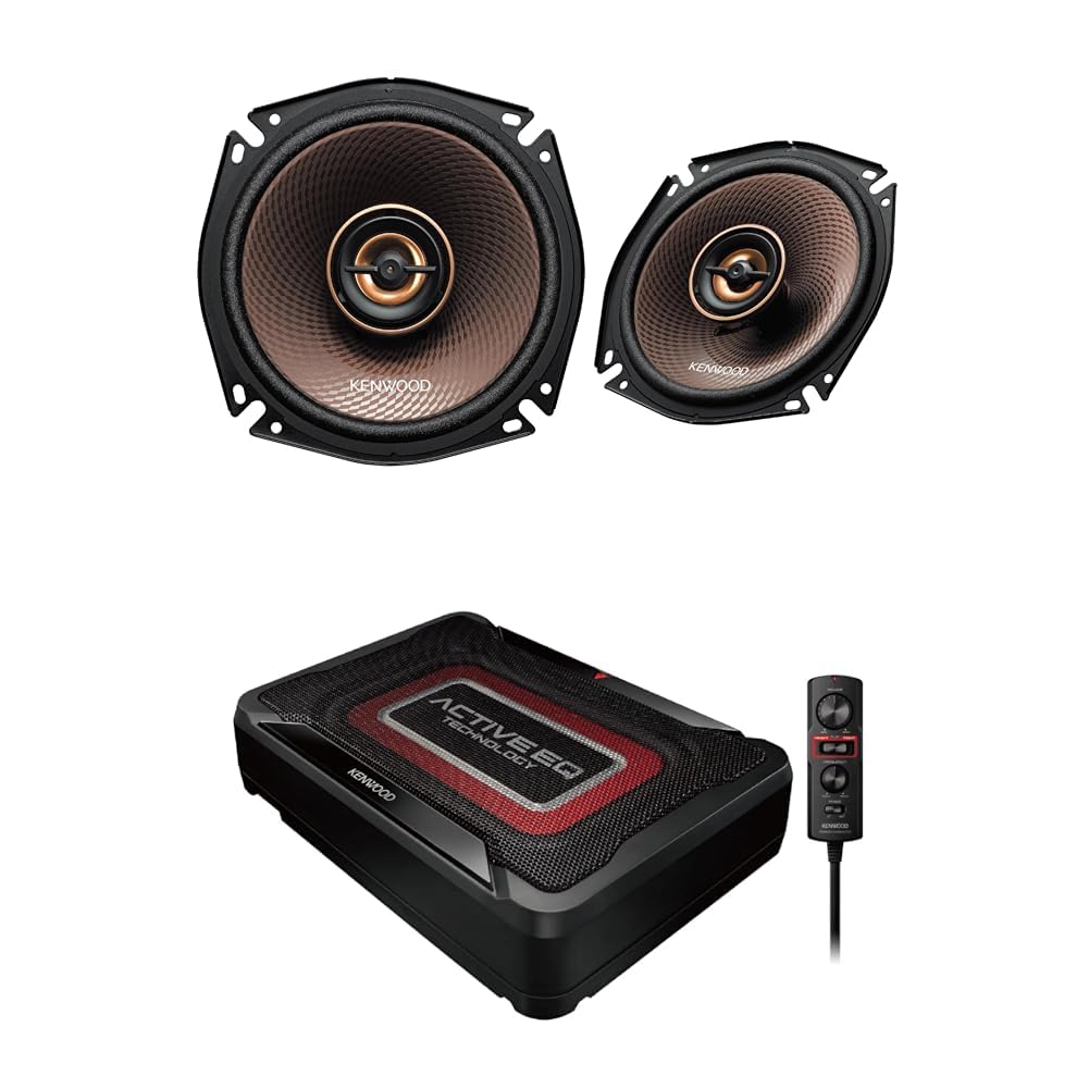 ケンウッド 「スピーカー KFC-RS175」+「ウーハー KSC-SW12EQ」セット KENWOOD
