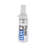 Pentel Permanent Marker, White, Broad Point, 1 Pack (100W) – view 2