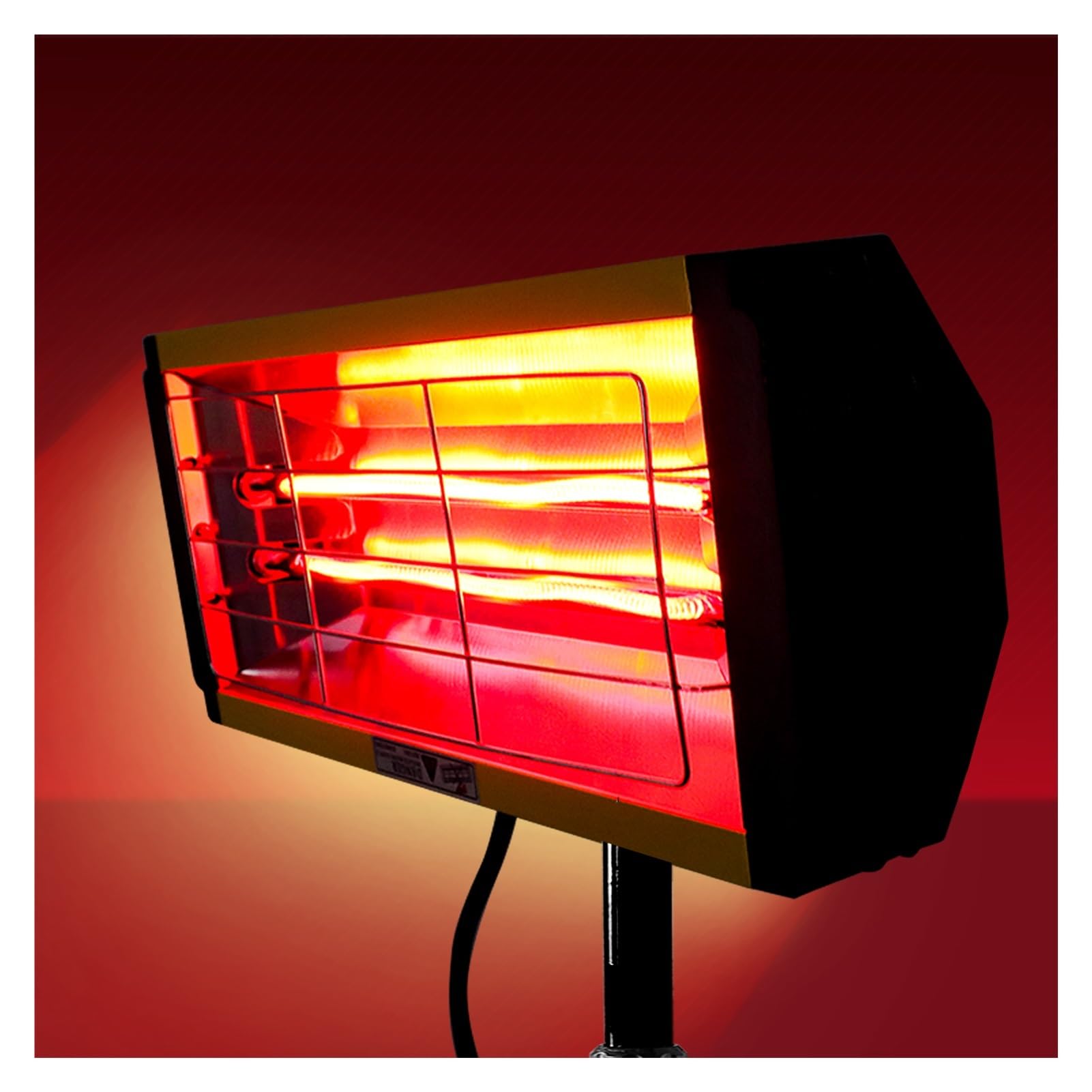 Lampa Utwardzająca, Lampa grzewcza na podczerwień o mocy 2000 W. Krótkofalowa lampa do farby z podnoszonym uchwytem. susząca karoserii samochodu(ZJ-KC-002)