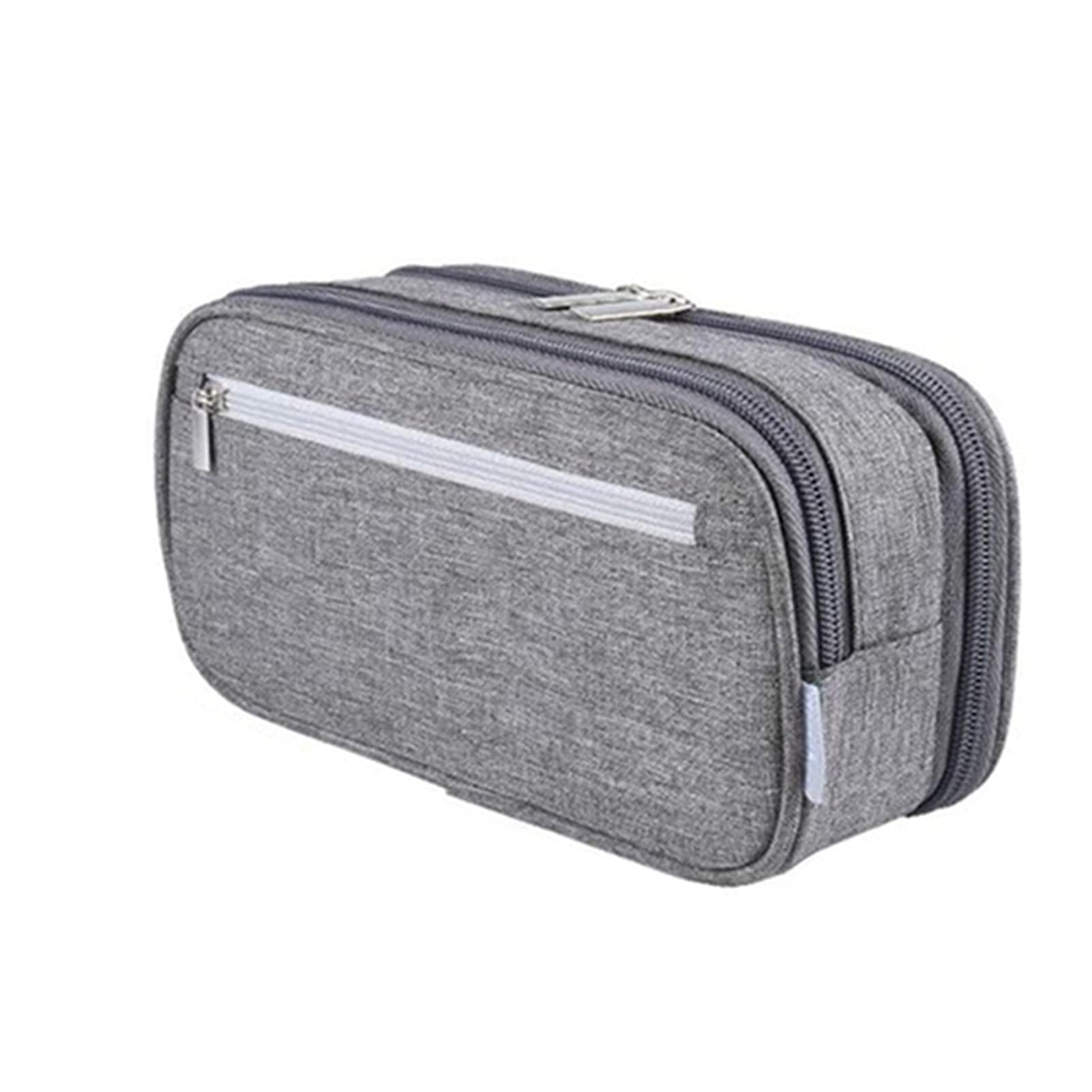 GEQIAN Pencil Case Pencil Holder Cute Large Capacity Pencil Case Office Stationery Organizer Multifunctional - Canvas Pouch Pencil Stationery Case Holder for School Office