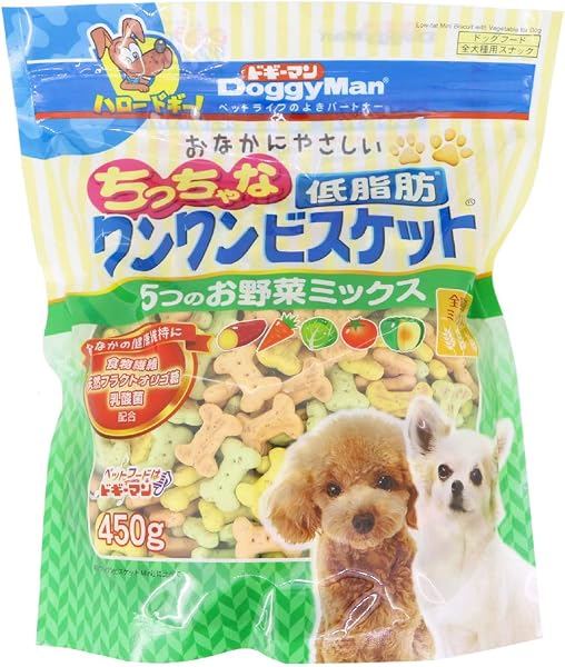 ドギーマン 低脂肪ビスケット 450g