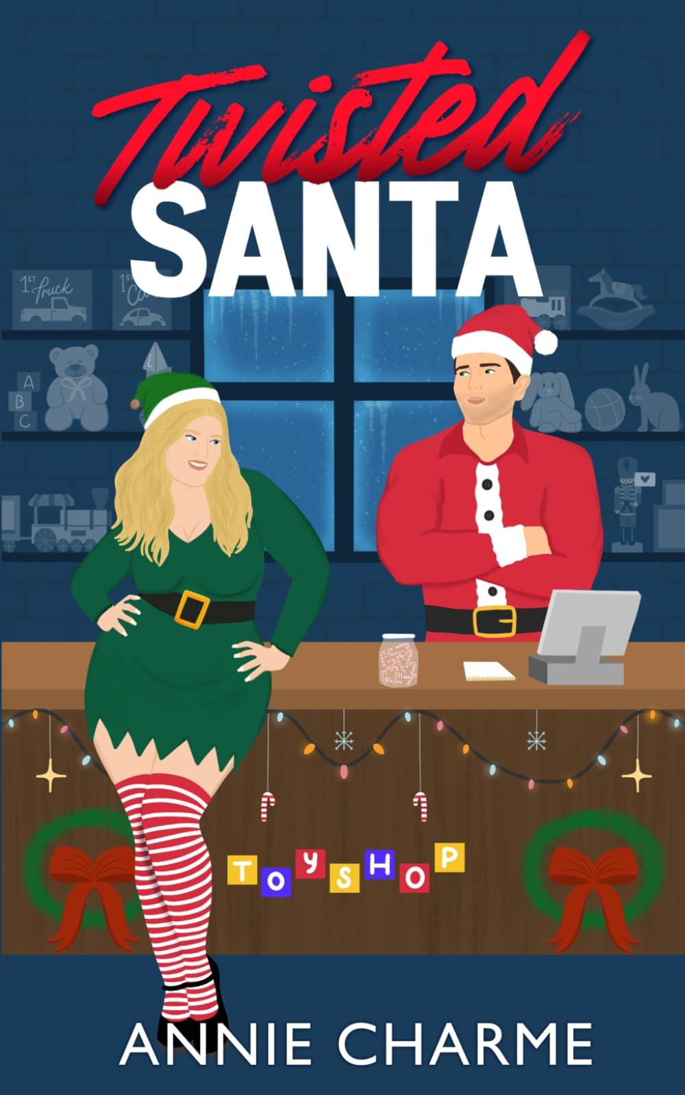 Twisted Santa: A Grumpy Boss and Curvy Girl Romance (Sweet but Twisted Christmas)