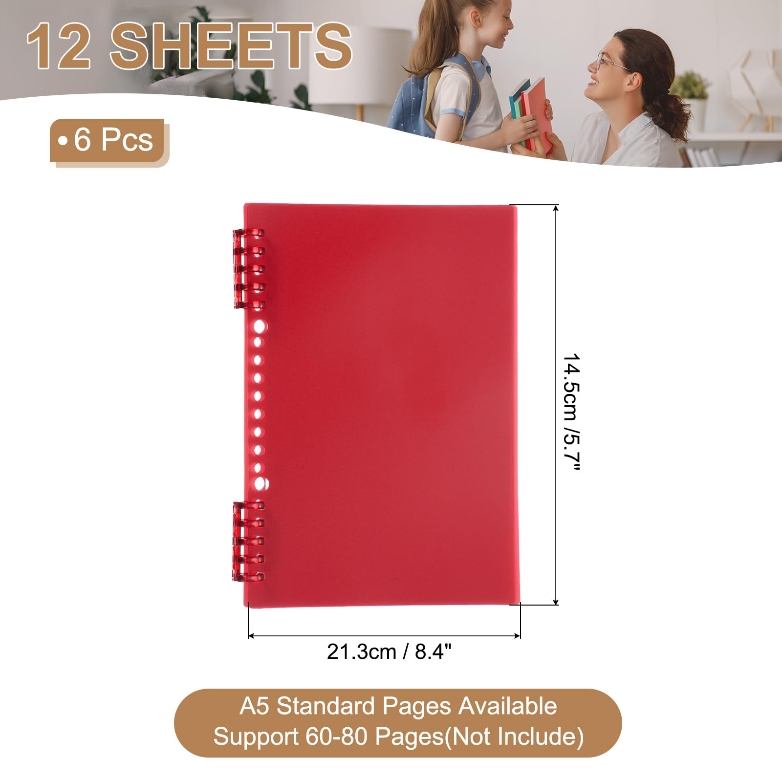 PATIKIL 12 Pack Binding Covers - Image 2