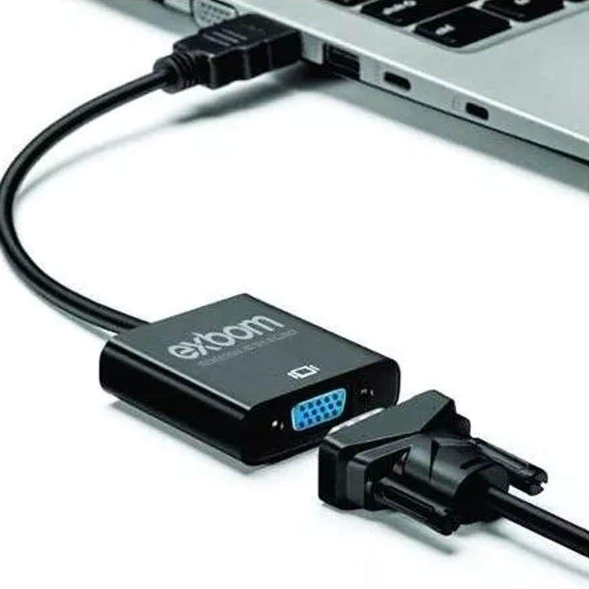 Adaptador/Conversor HDMI para VGA com Áudio