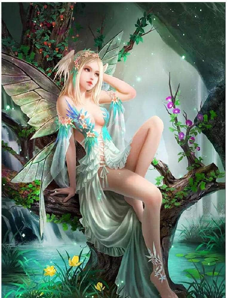 Rompecabezas de madera para adultos y niños diseño de elfo de ángel sexi juegos interactivos familiares gran ocio navideño10