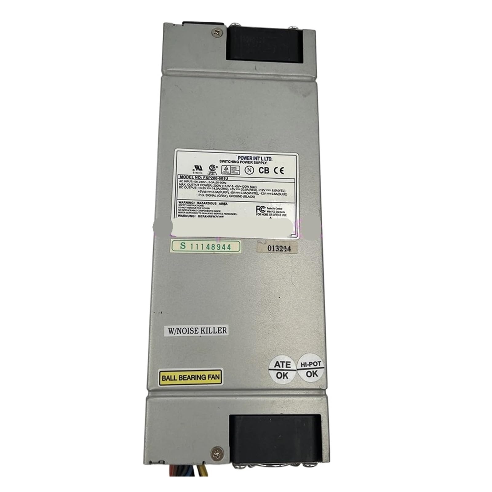CXFCIHFT 200W Industrial Power Supply FSP200-601U