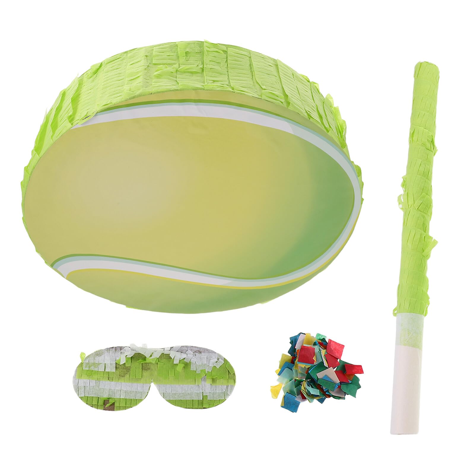 Piñata de Tenis de Papel 1 Set para Fiesta Infantil Deportiva