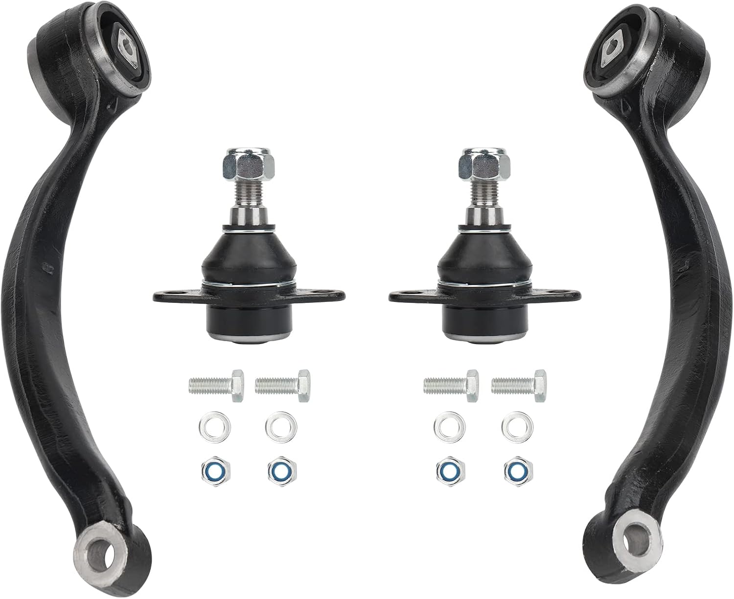 MS101107 MS101106 Suspension Kit Front Lower Control Arm Ball Joint Fit for BMW 325Xi 328i xDrive 328xi 330Xi 335i xDrive 335xi X1 2006 2007 2008 2009 2010 2011 2012 2013 2014 2015 K80678
