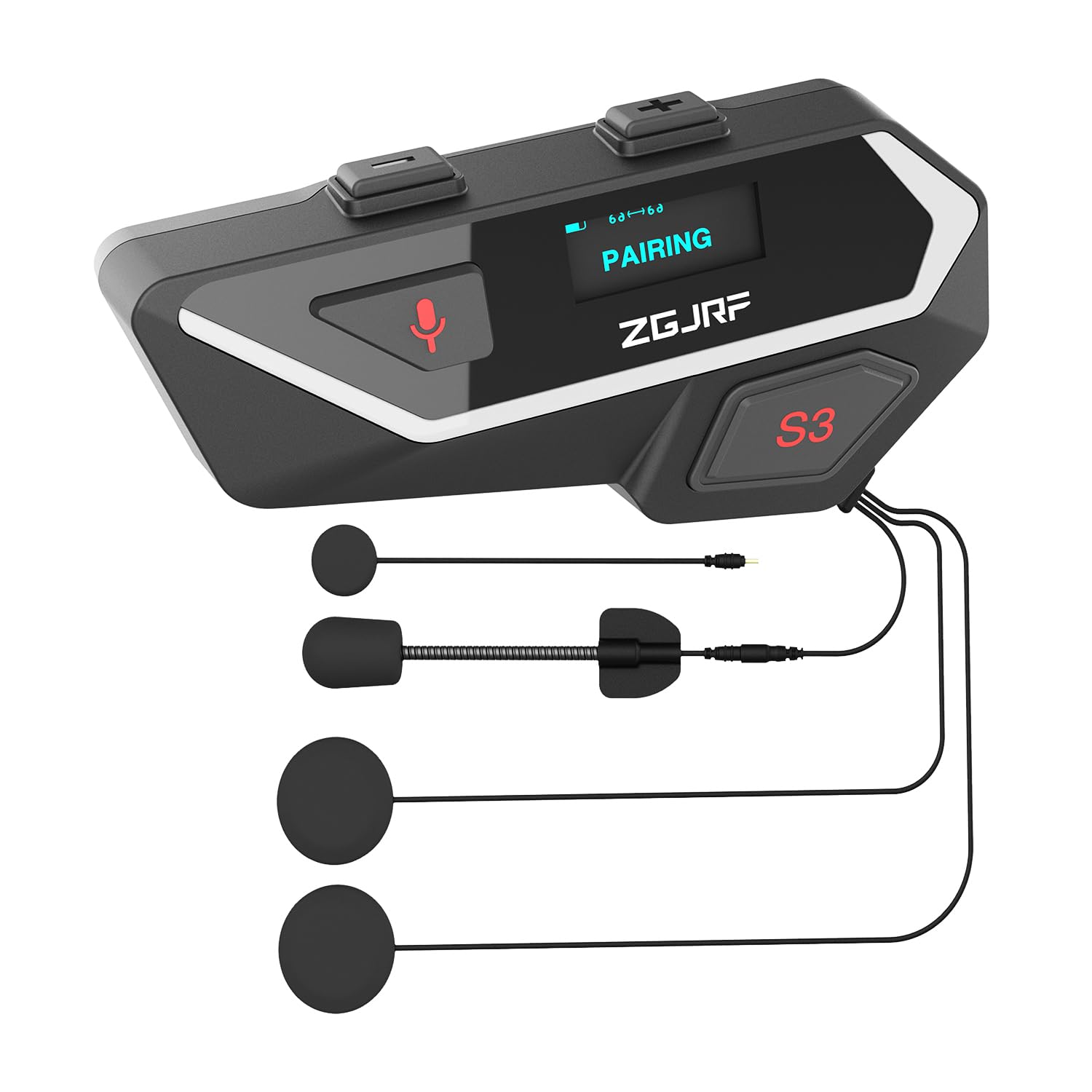 Amazon.co.jp: ZGJRF バイクインカム【Bluetooth5.4 デュアルチップ