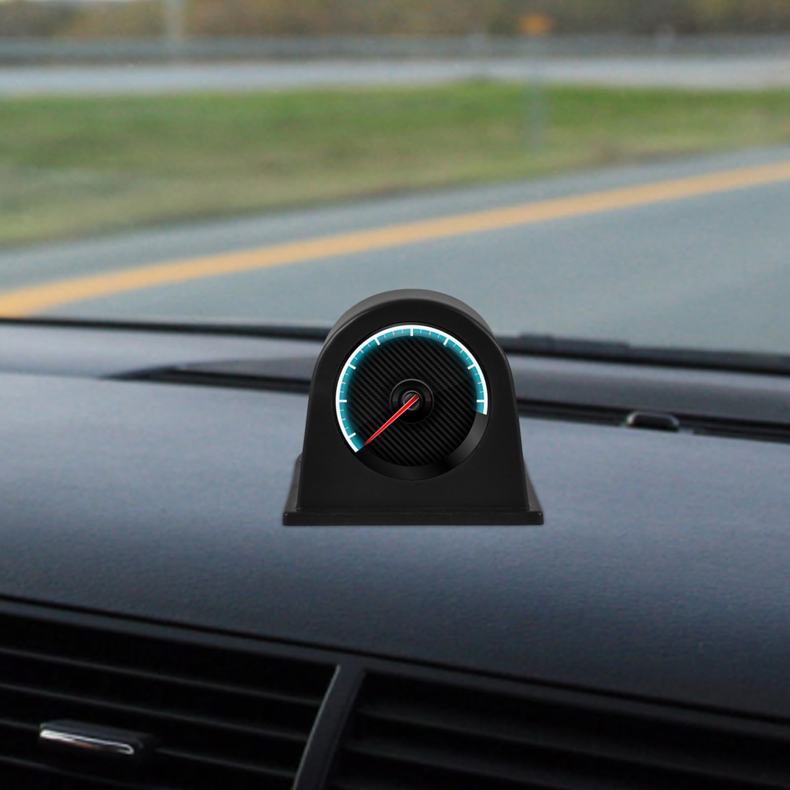 Luxshiny Support de Jauge Monotrou pour Tableau de Bord Fixation Durable et pour Montre Automobile