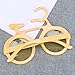 SEWACC 4 Pairs Bicycle Glasses Festival Eyeglasses Masquerade Party Funny Bike Shaped Photo Booth Props Fashion Sun Novelty Prom Hawaii Banquet